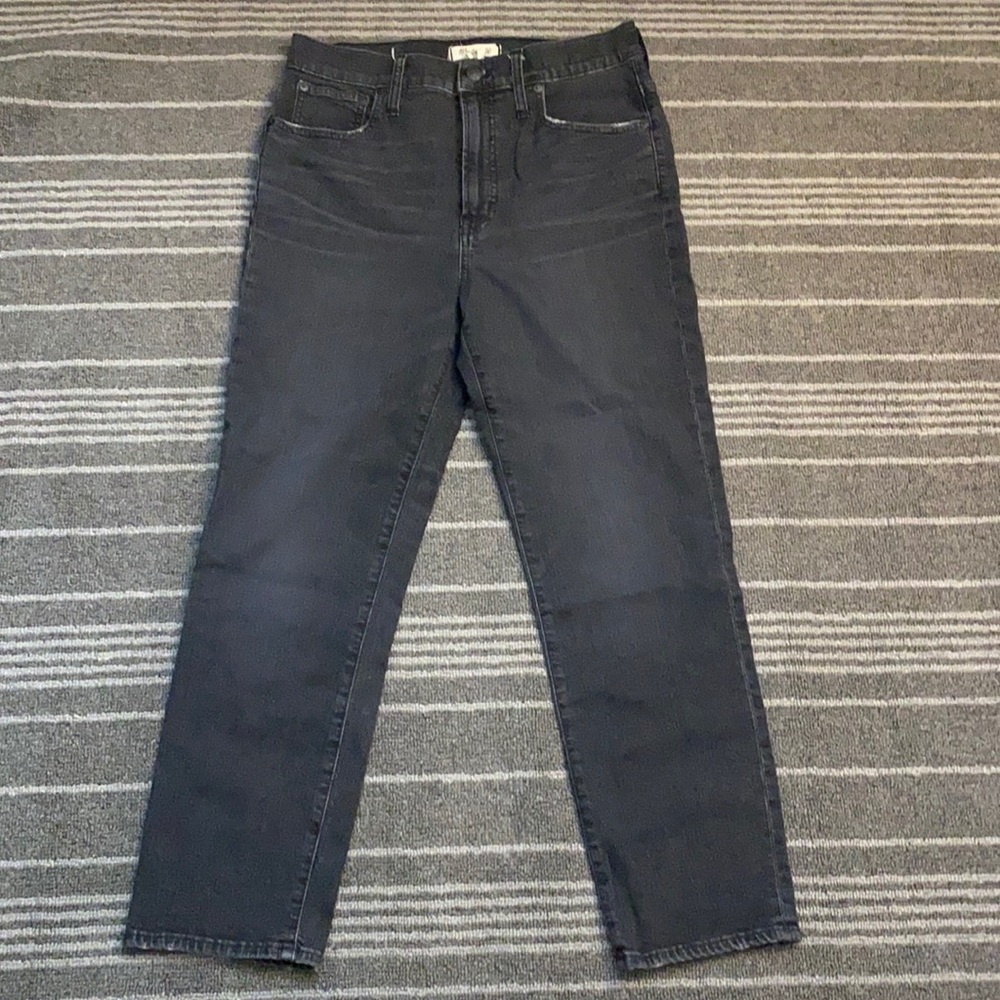 Madewell perfect vintage crop jeans